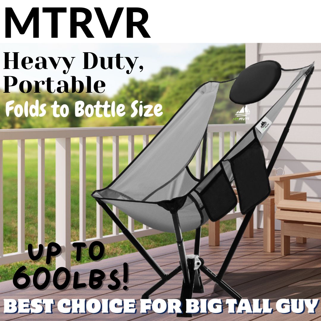The MTRVR chair is an amazing find for those in need of a reliable fold chair
