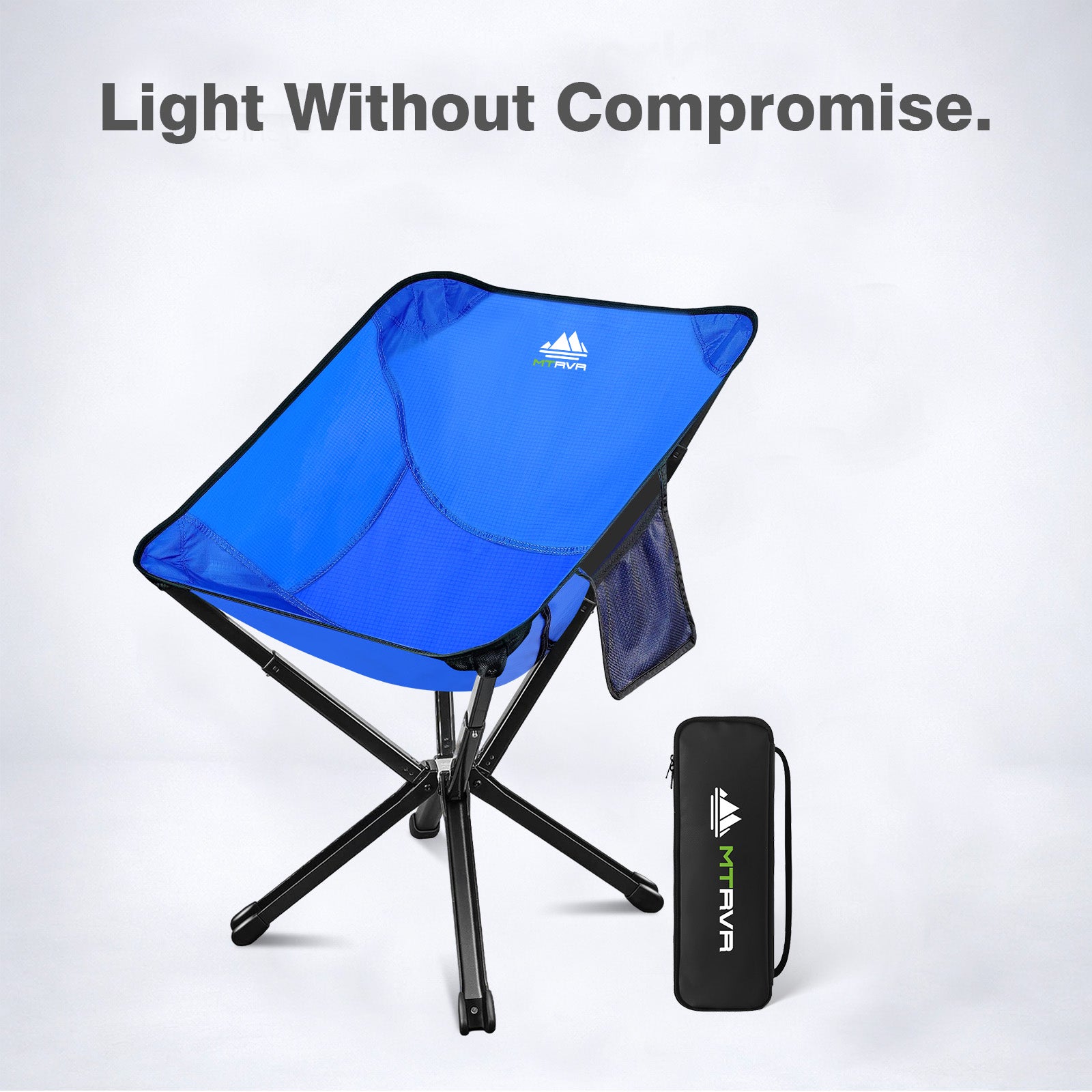 MTRVR Ultralight Backpacking Chair E - Compact Camping Chair 200 lbs