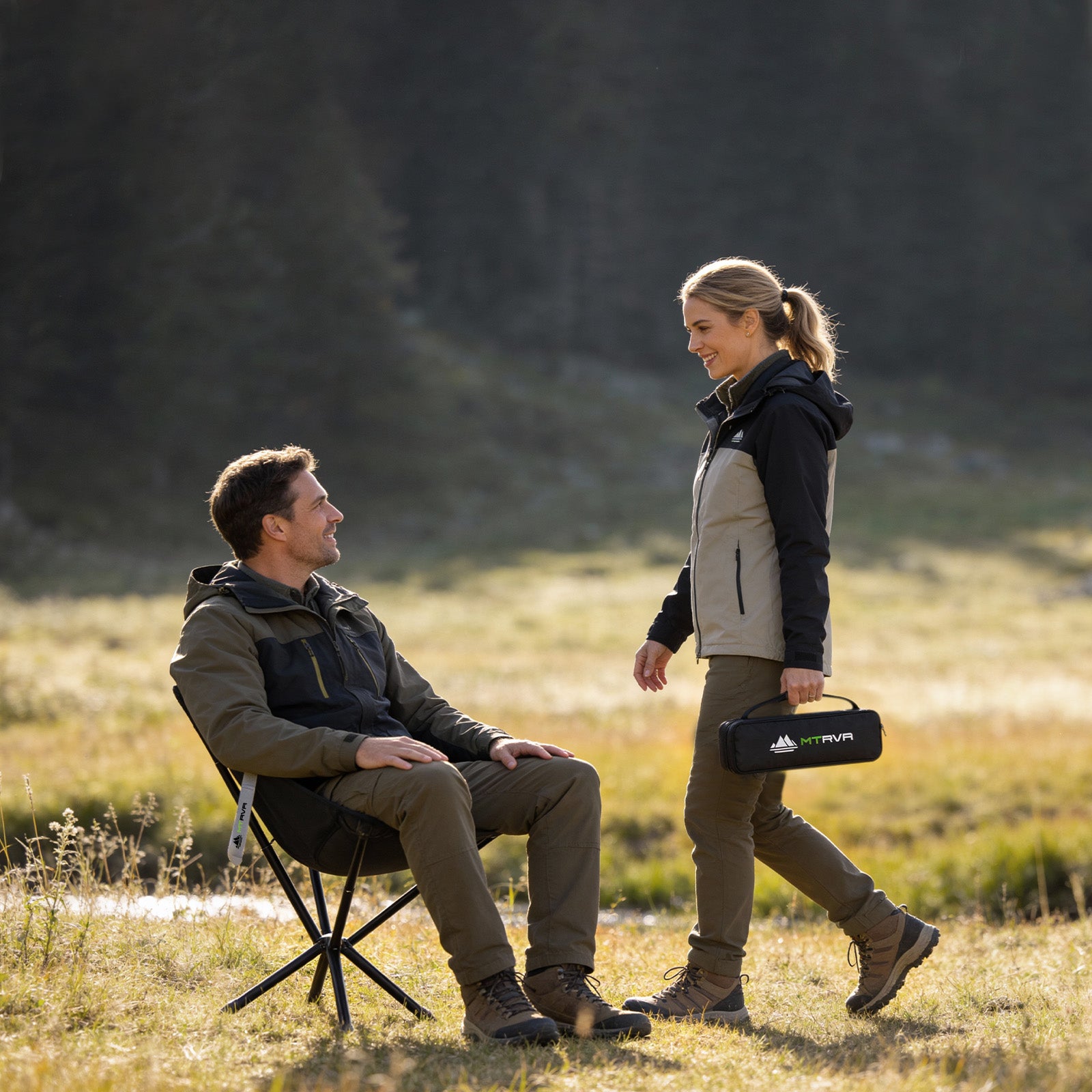 MTRVR Ultralight Backpacking Chair E - Compact Camping Chair 200 lbs