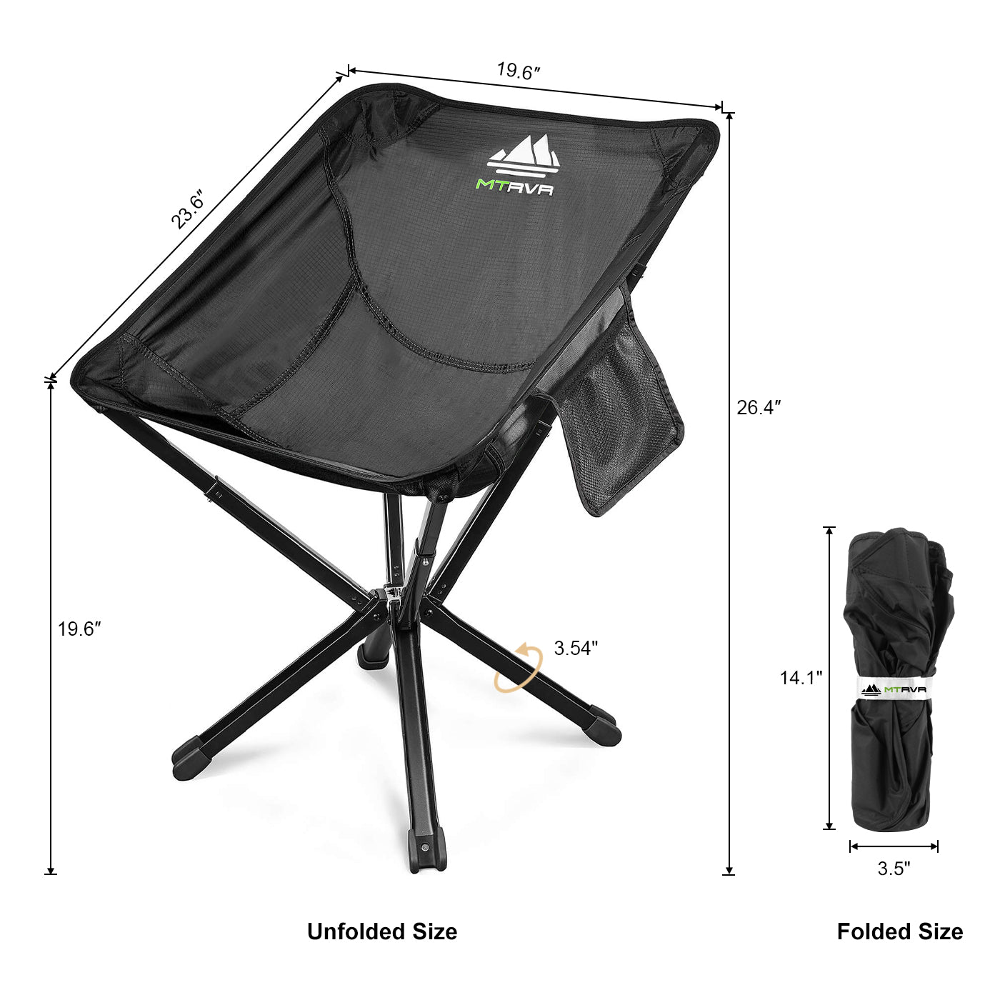 MTRVR Backpacking Chair E