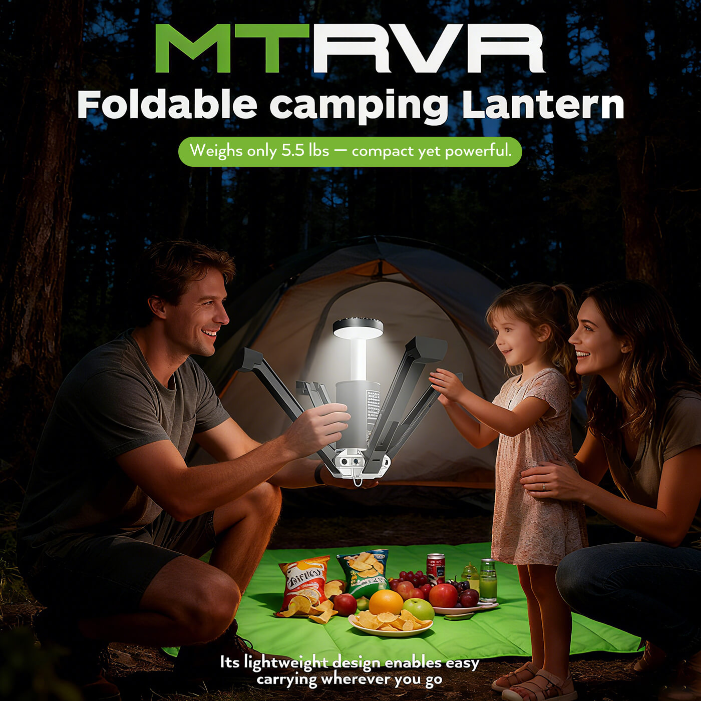 MTRVR Camping Light