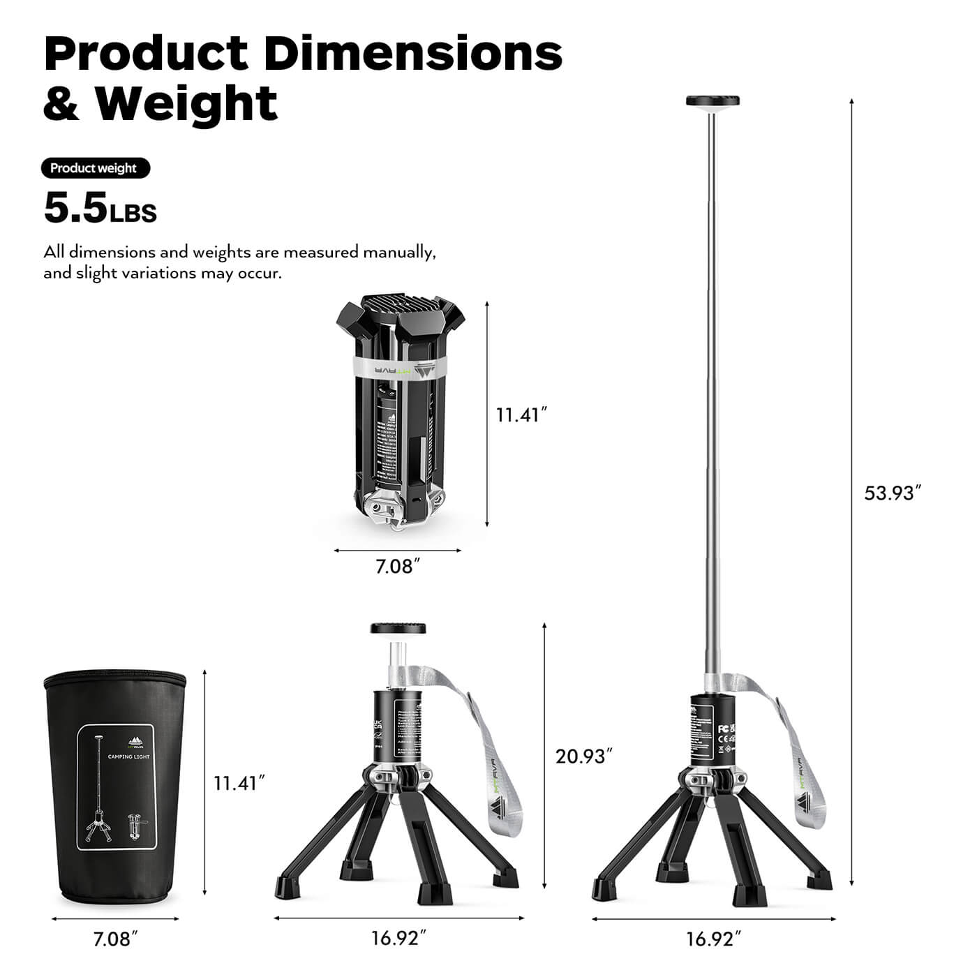 MTRVR Camping Light