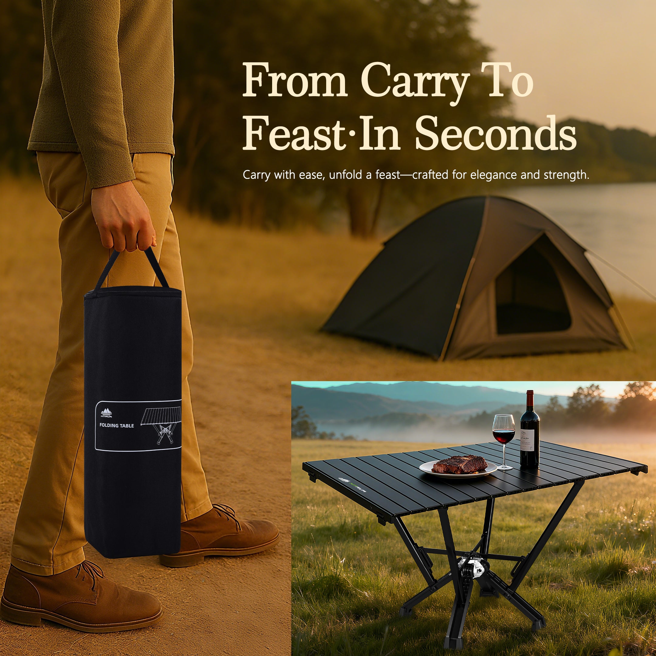 MTRVR Long Folding Table