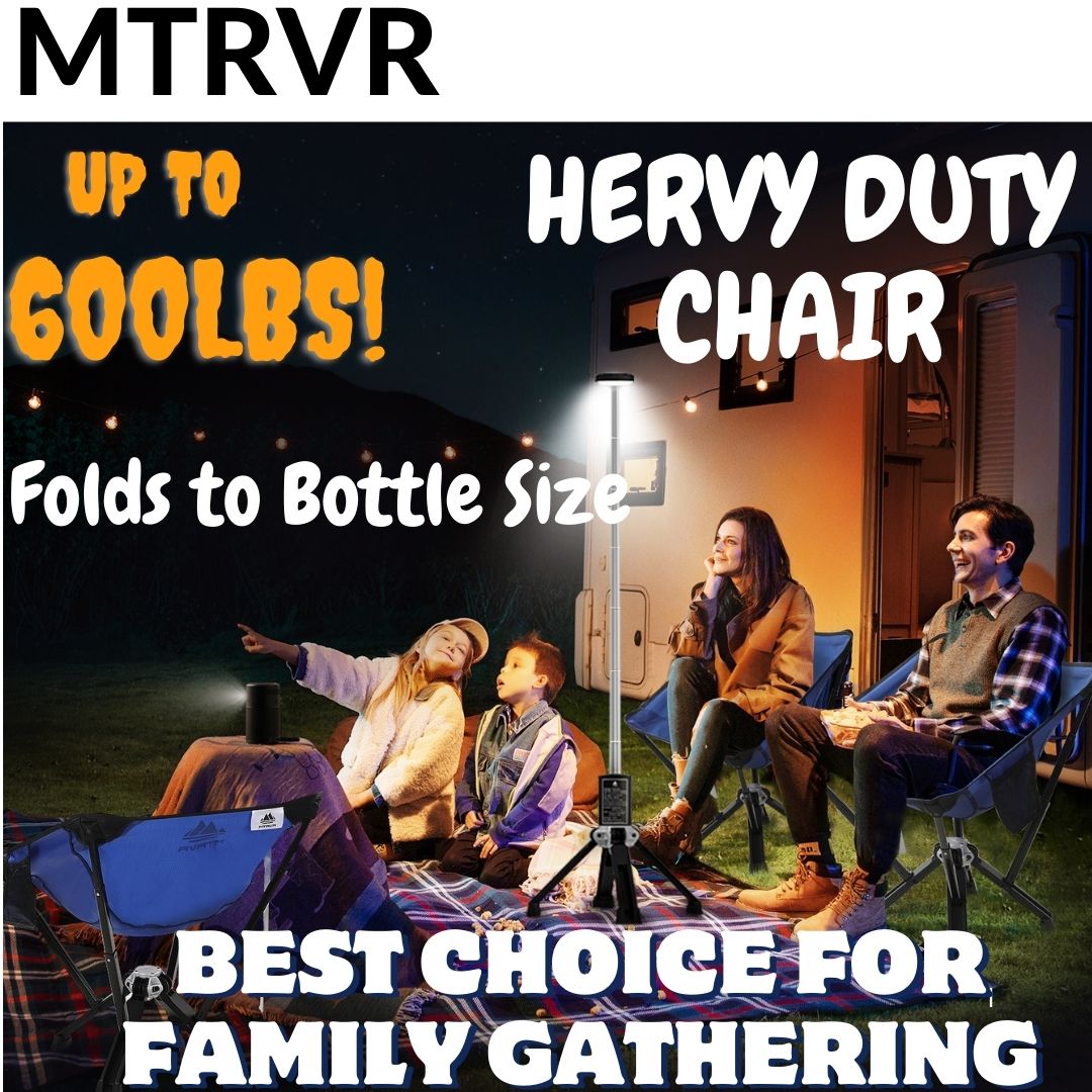 Why the MTRVR Folding Chair is Perfect for Your Next Outdoor Adventure