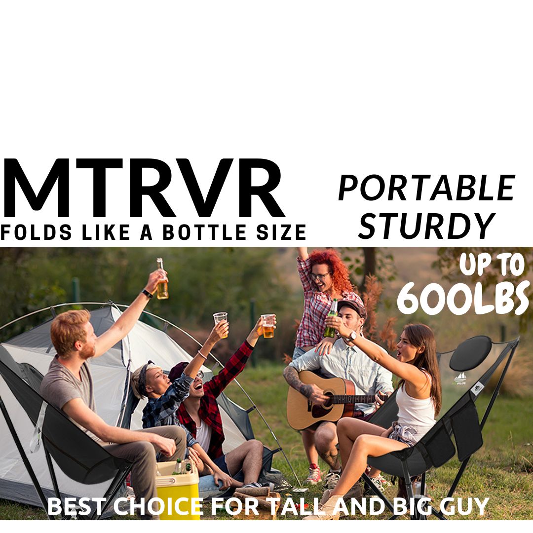 The MTRVR High-Back Camping Chair: Redefining Outdoor Comfort for the Modern Adventurer