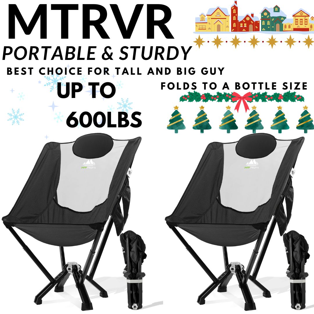 When it's time for a US holiday adventure, the MTRVR chair is a game-changer