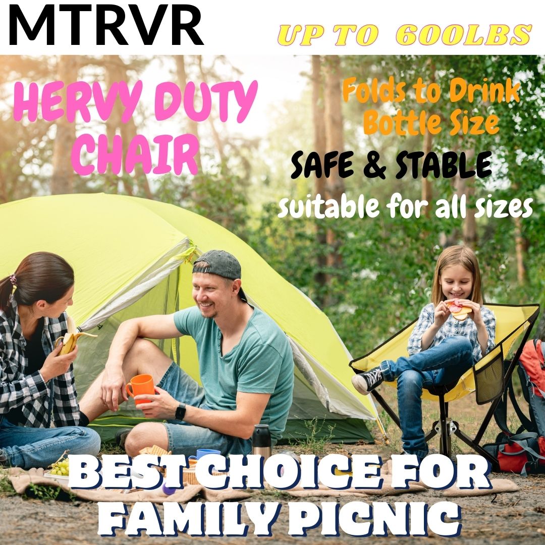 The New Favorite for Family Camping: MTRVR Chair - The Perfect Fusion of Comfort and Portability