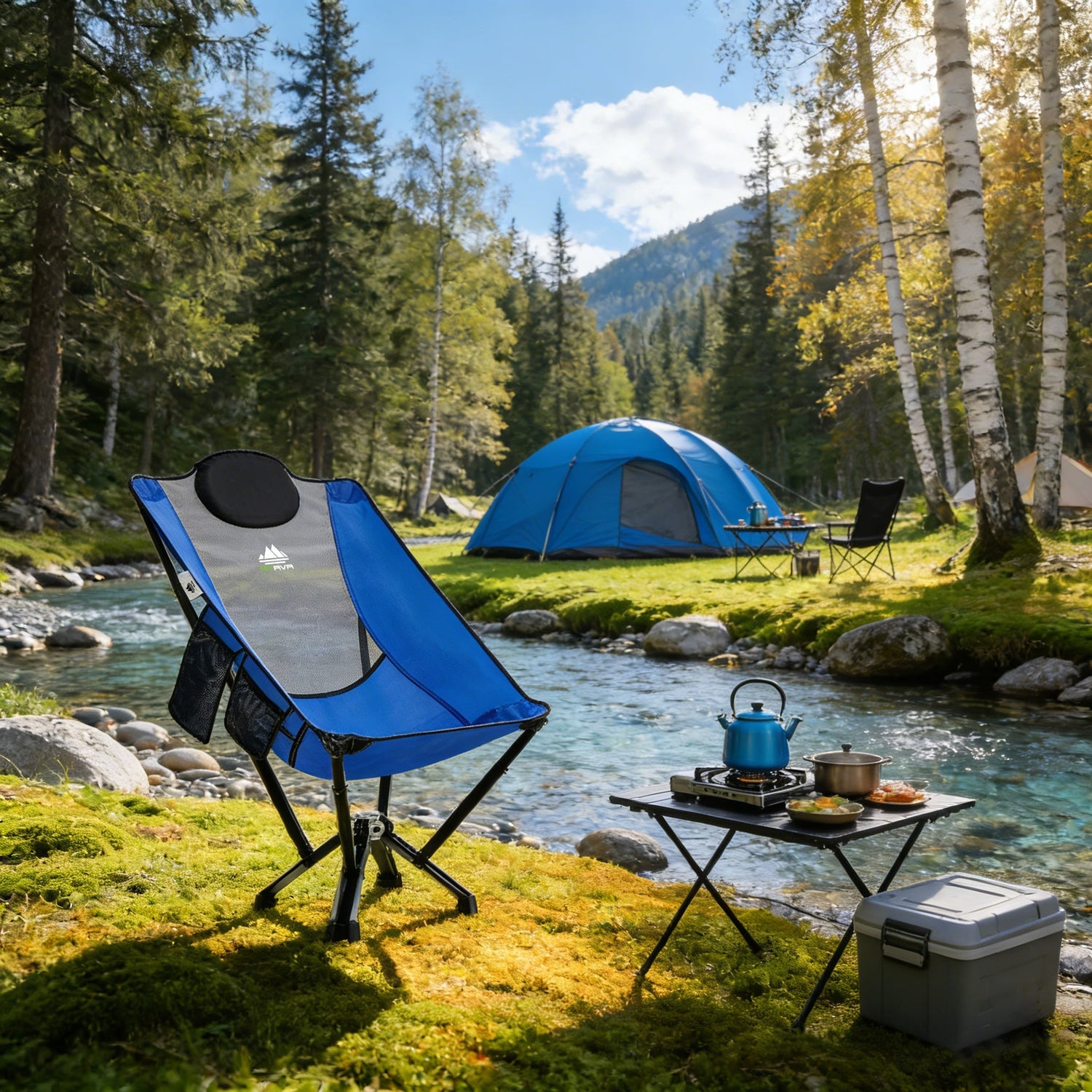 Camping Chair with Back Support: Enjoy Comfortable Outdoor Seating
