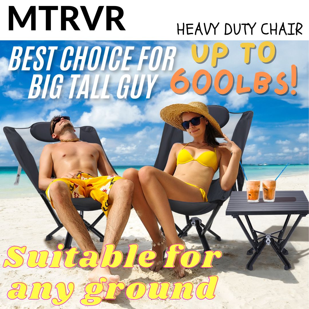 MTRVR High Back Camping Chair: The Ultimate Solution for Comfort and Portability