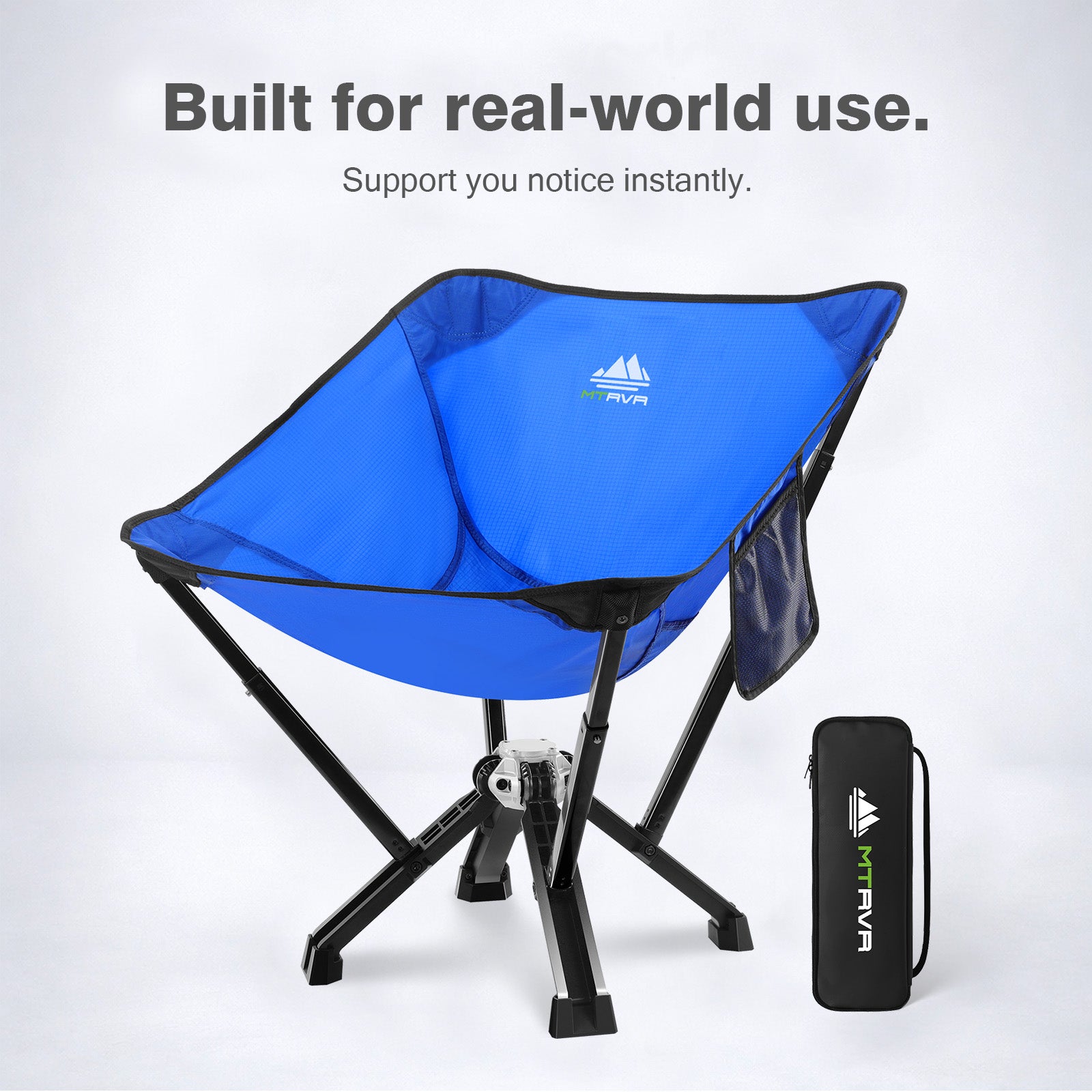 Heavy Duty Camping Chair 450 lbs | MTRVR Classic Folding Chair