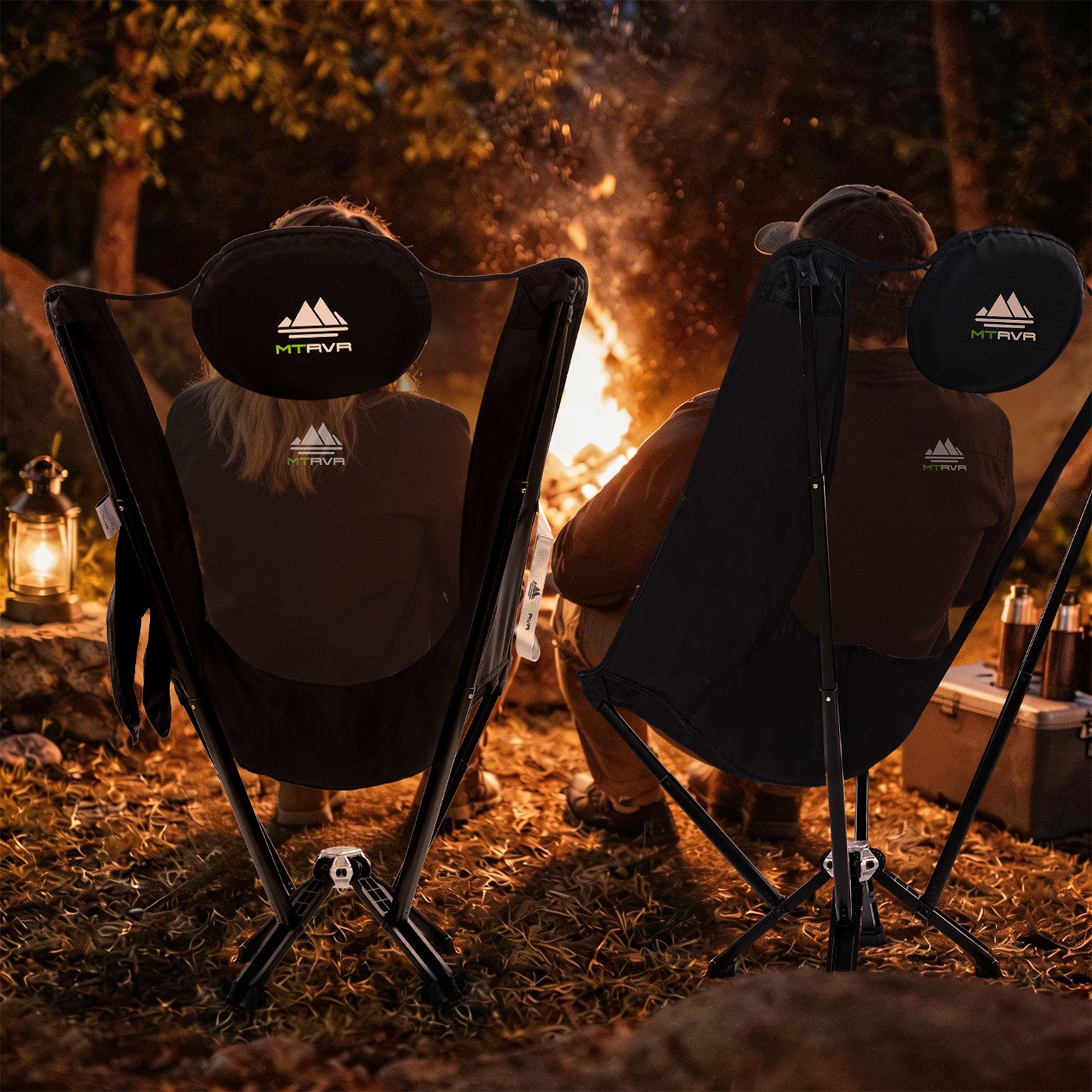 MTRVR High Back Camping Chair D - Heavy Duty Oversized Chair 450 lbs