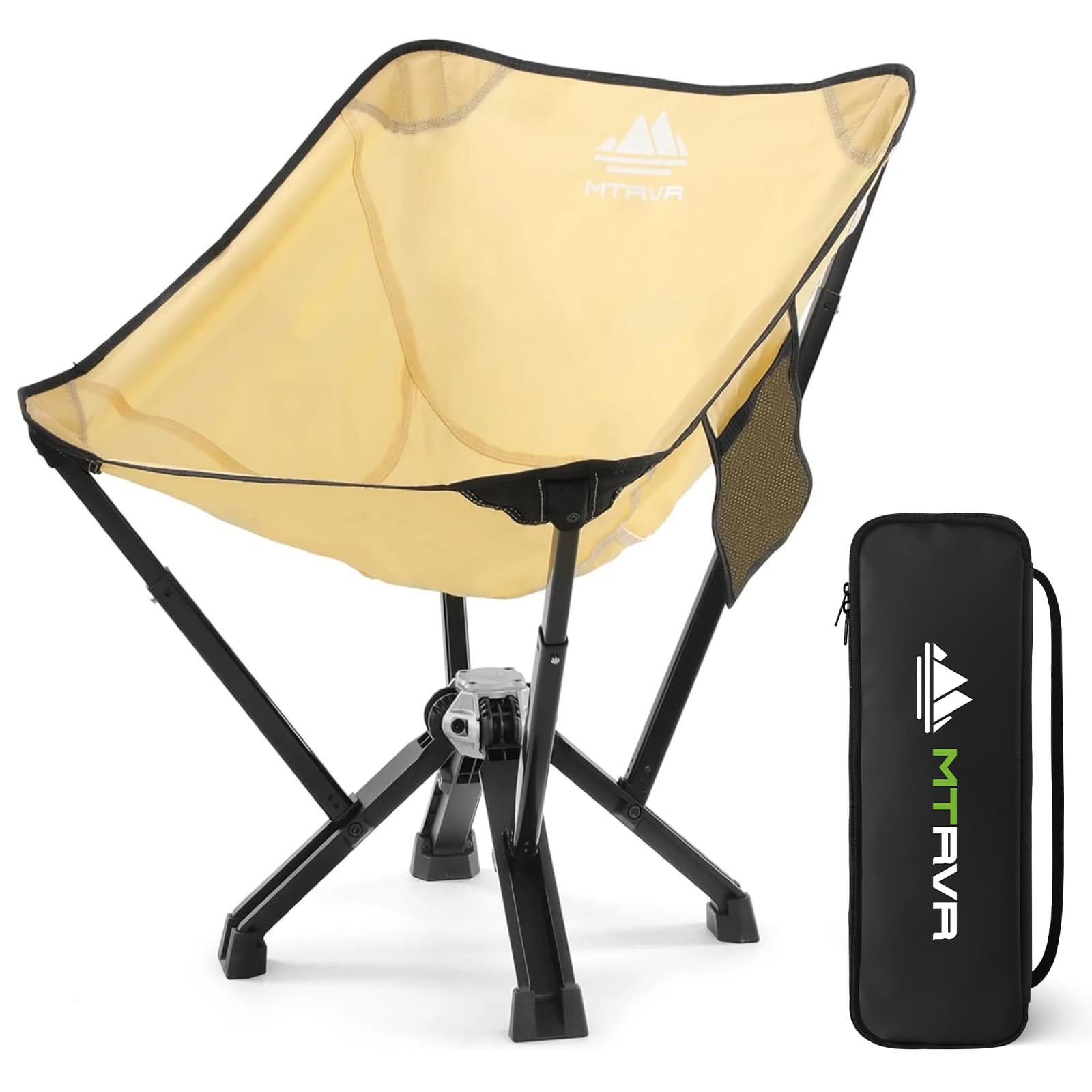 MTRVR Outdoor Camping Bag with Carrying Bag Yellow