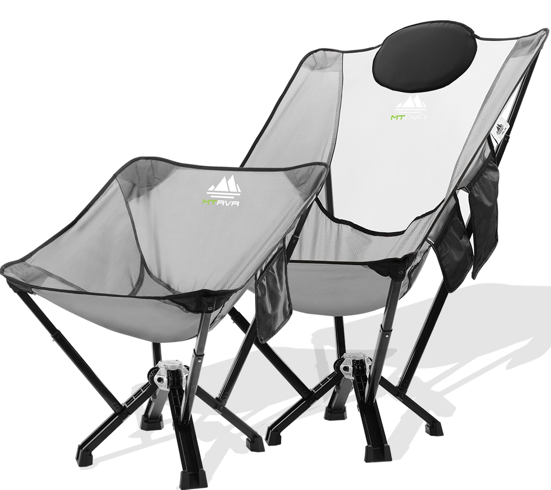 MTRVR 2-Pack Camping Chairs Set