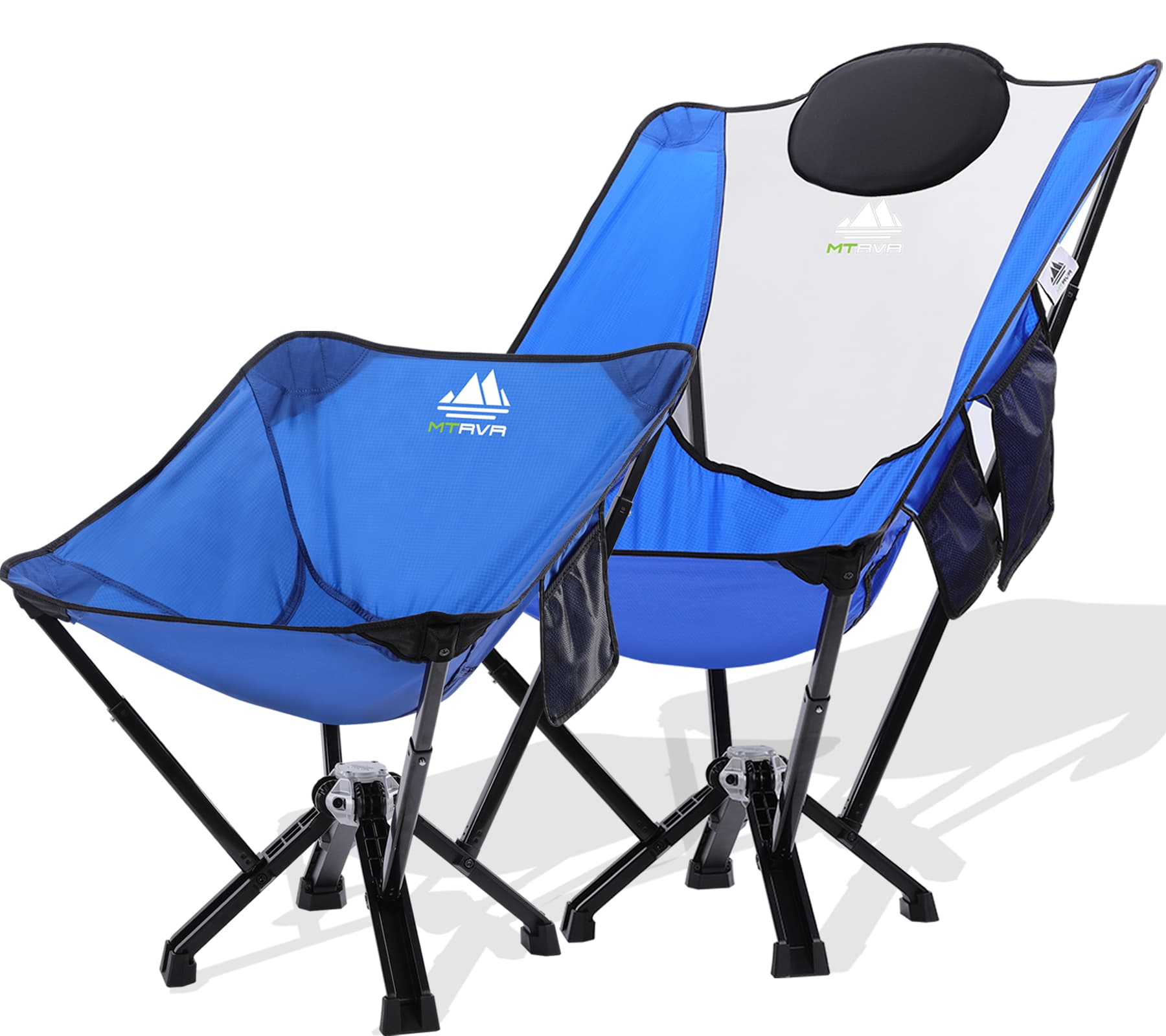 MTRVR 2 Pack Camping Chairs Set