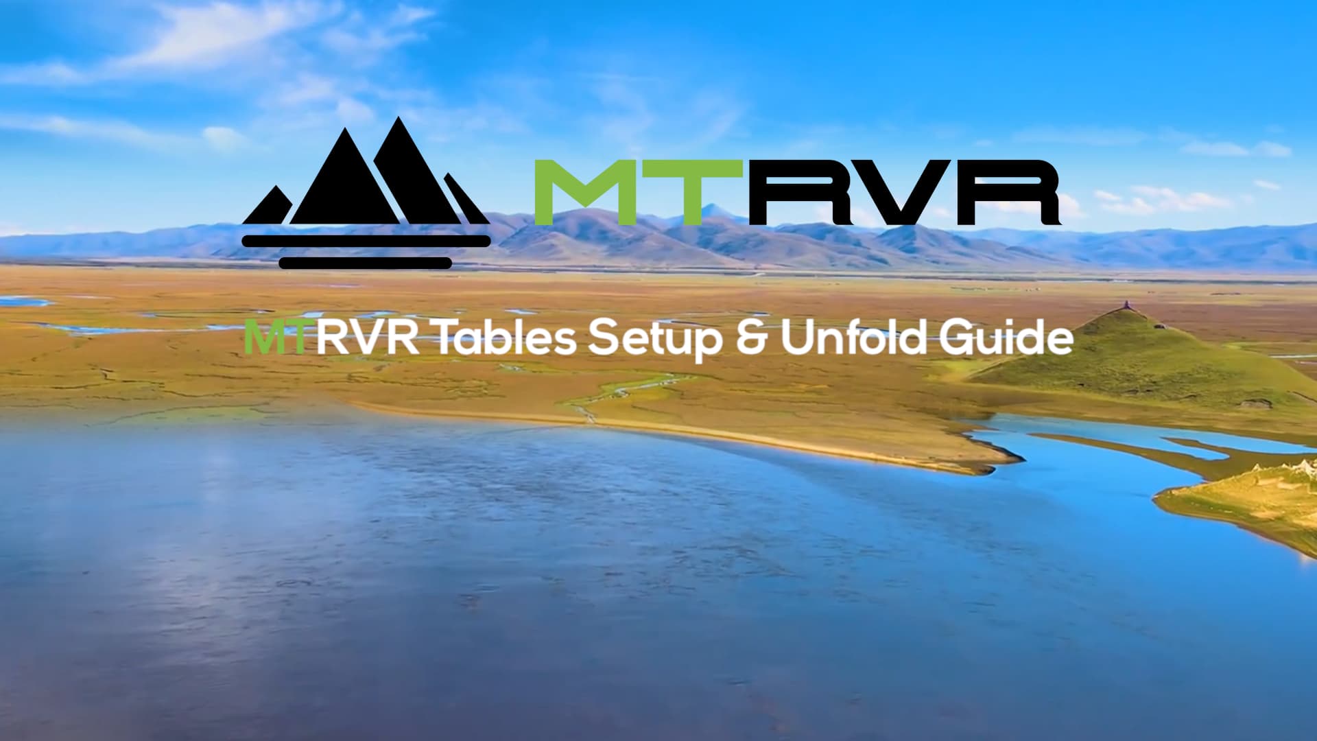 MTRVR Folding Camping Table