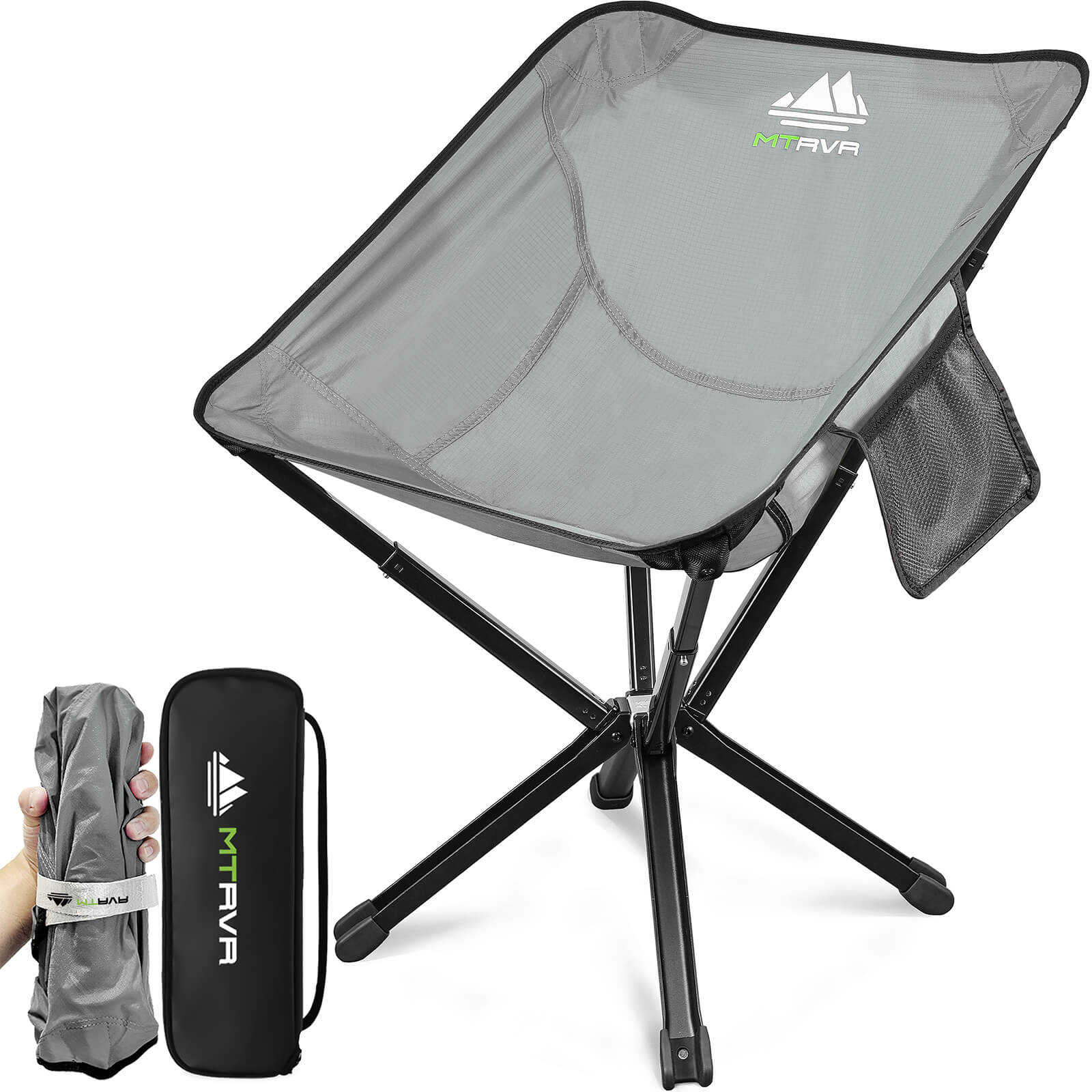 MTRVR Outdoor Foldable Beach Camping Hiking Chair
