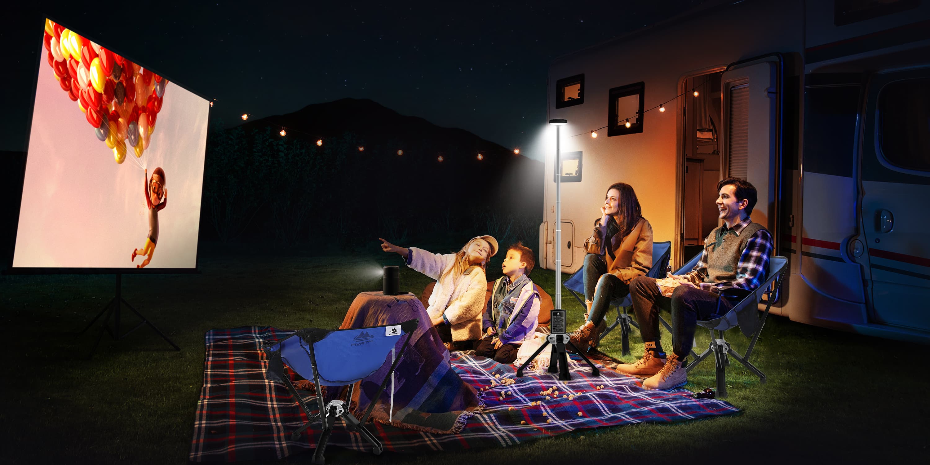 MTRVR Portable Chair for Family Home Theater