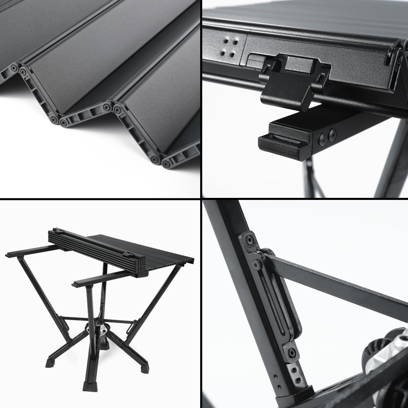 MTRVR Portable Folding Table Aluminum Camp Table