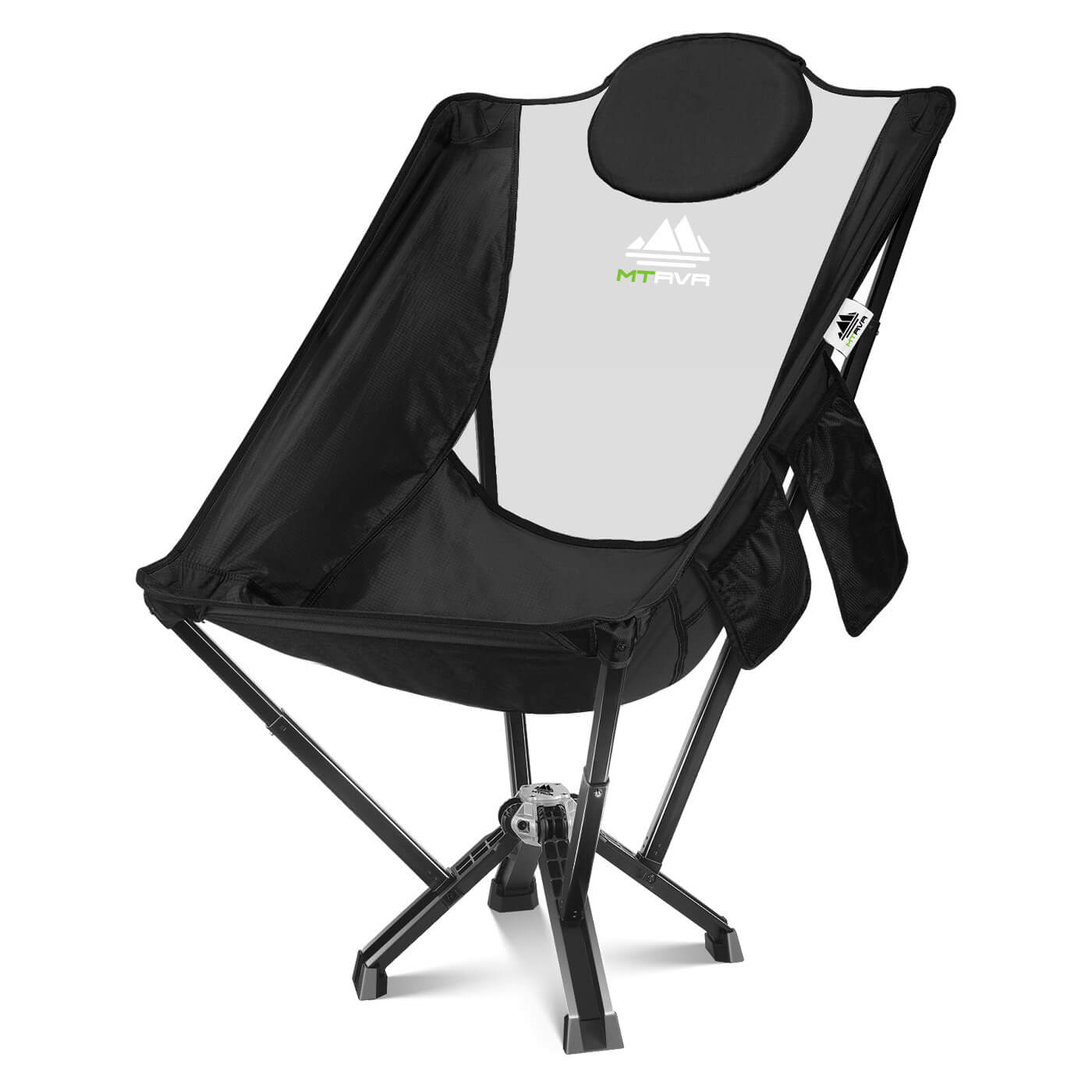 MTRVR Premium Folding Camping Chair for Heavy Big Guys