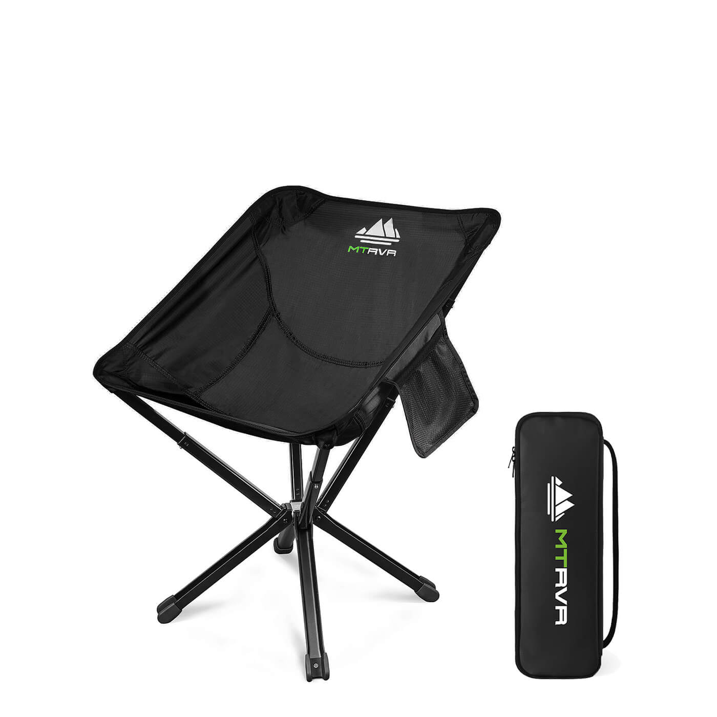 MTRVR Premium Folding Camping Chair for Heavy Big Guys