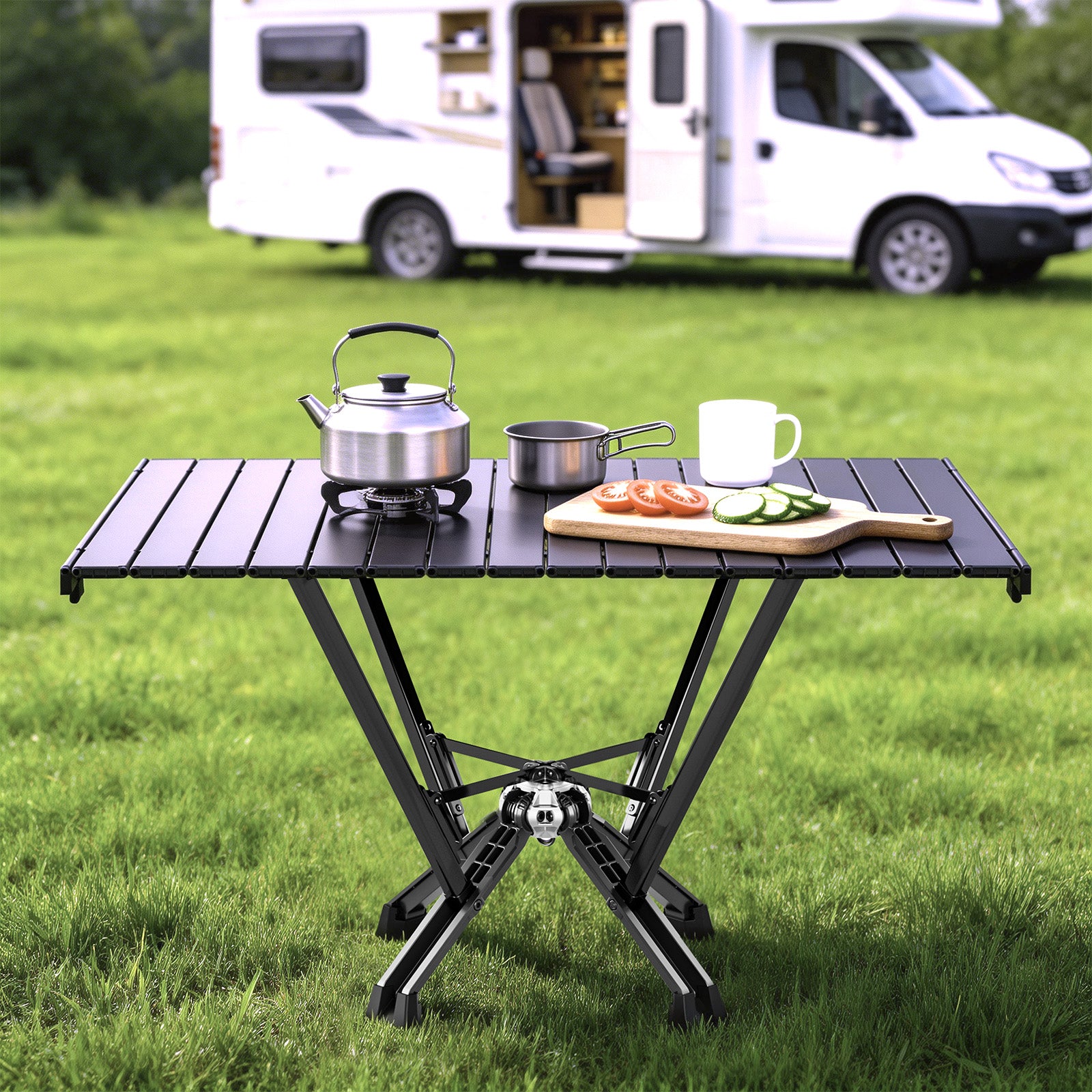 Heavy Duty Camping Table 380 lbs | MTRVR Aluminum Table