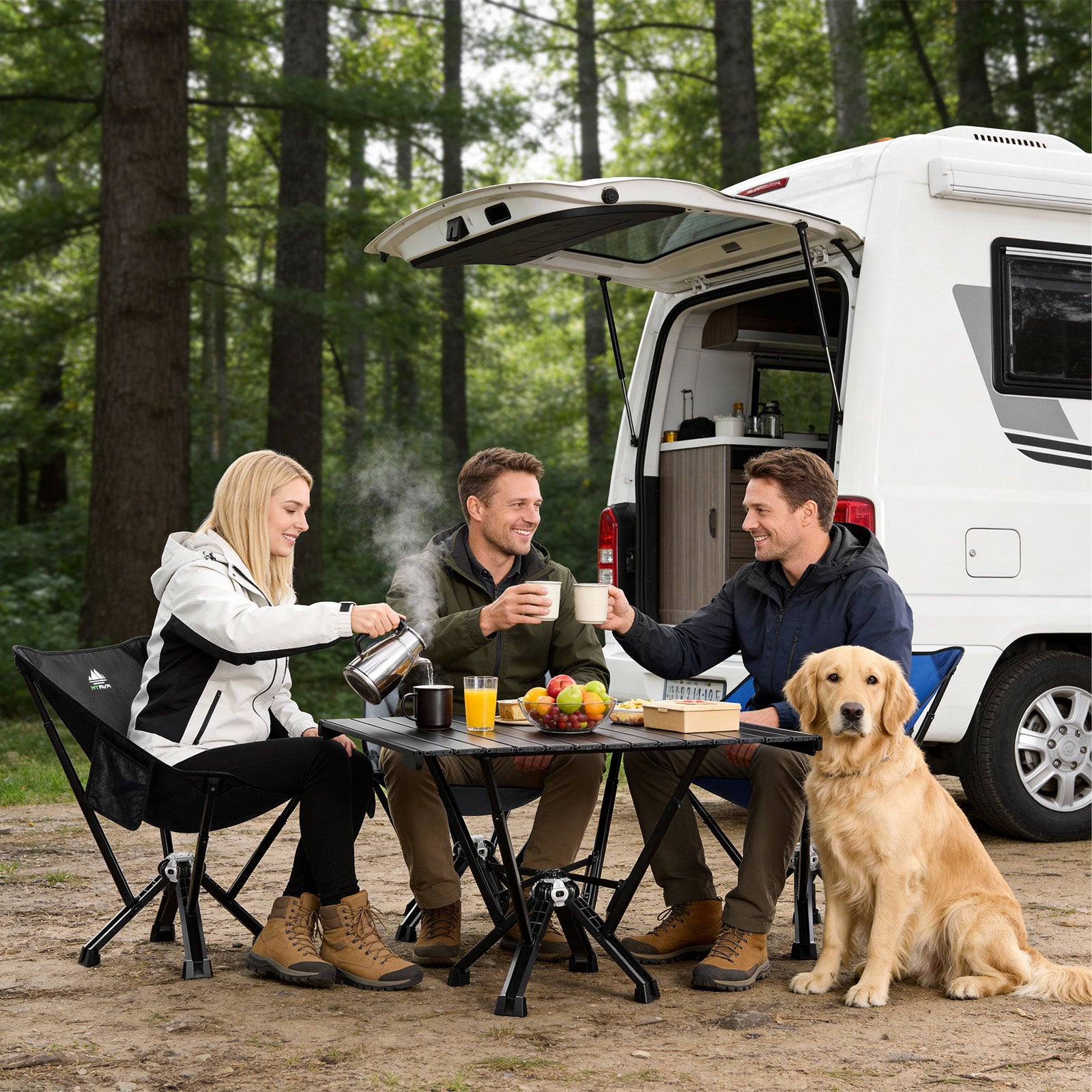 Heavy Duty Camping Table 380 lbs | MTRVR Aluminum Table